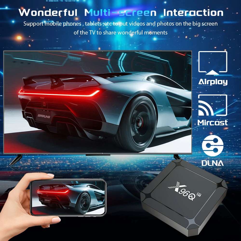 X96Q RK3518 Tv Box …