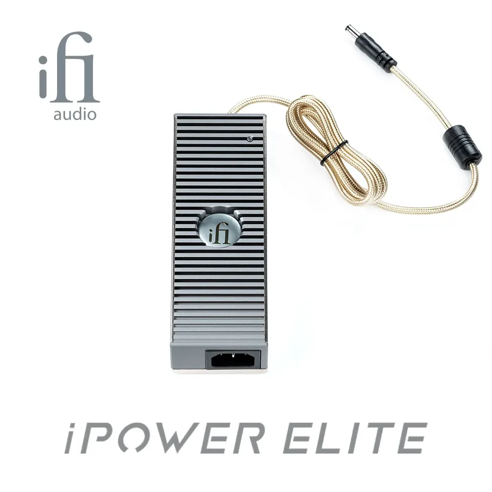 

iFi iPower Elite DC Low Noise Active Noise Cancellation Power Adapter Hifi Decodes Headphone Amplifier Denoiser Power Adapter