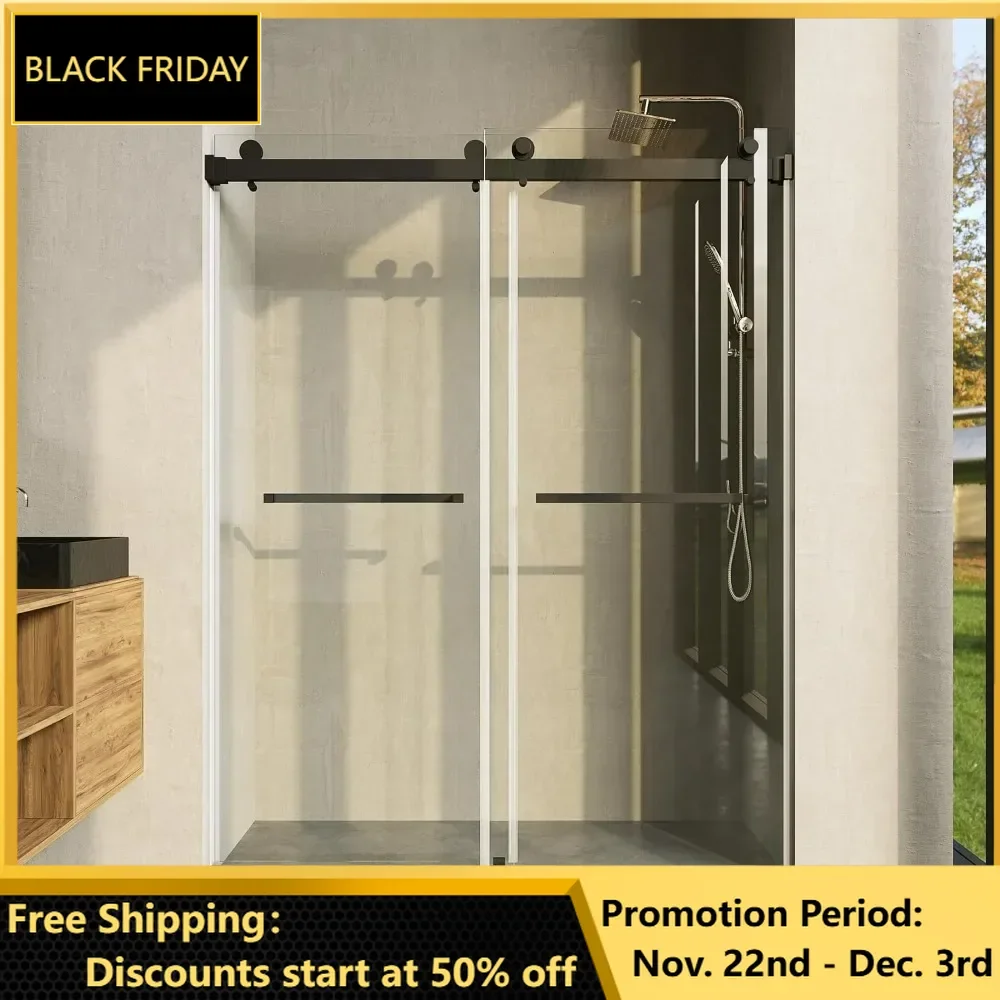 Frameless Shower Door, 50