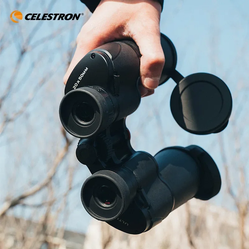 Celestron Ultima Porro Binocular 10x50mm /20x50mm Bak4 Prism Fully Multi Coated Lens with Silver Film Prism