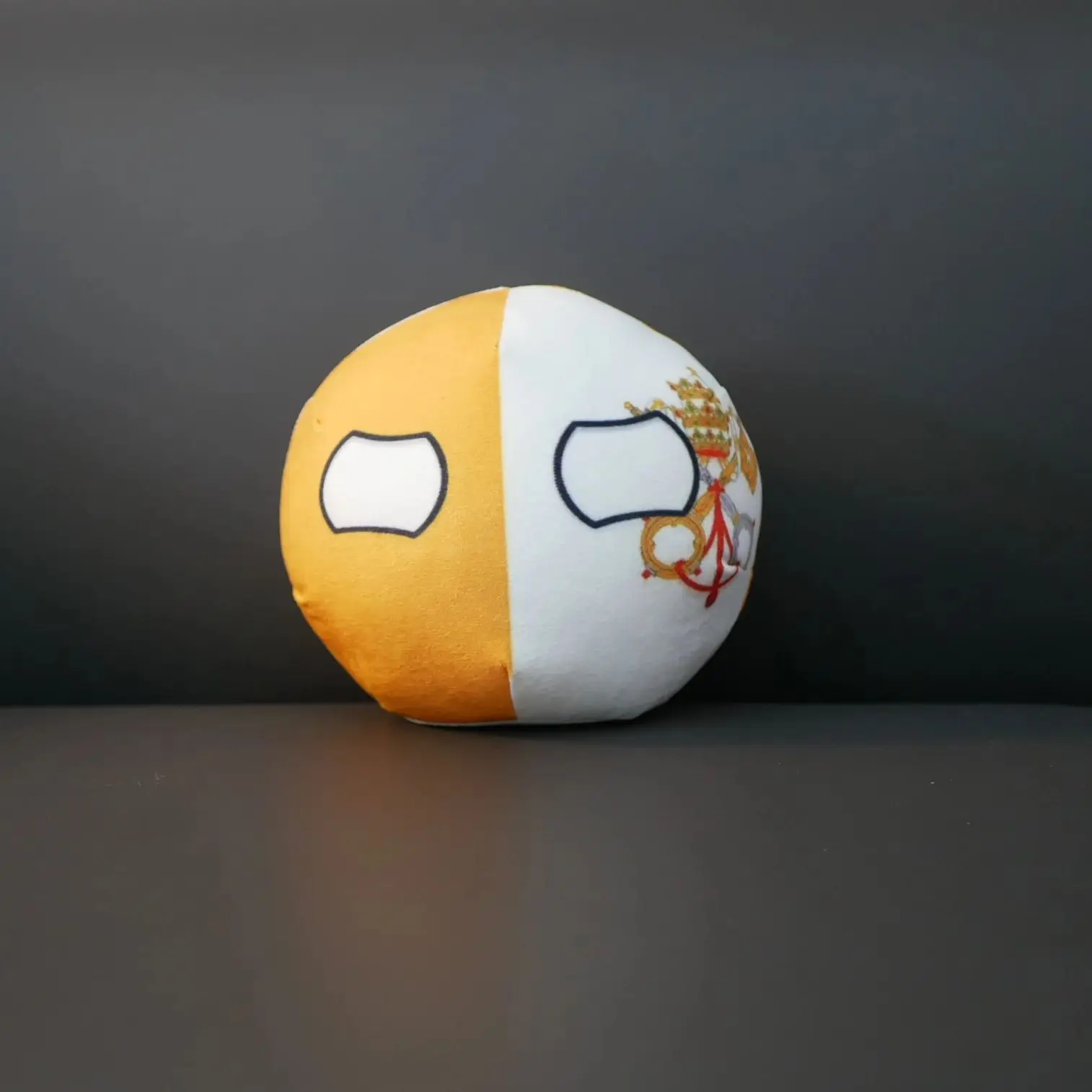 20/10cm Vatican City State Polandball Plush Toy Countryball Stuffed Doll Pendant Home Decoration