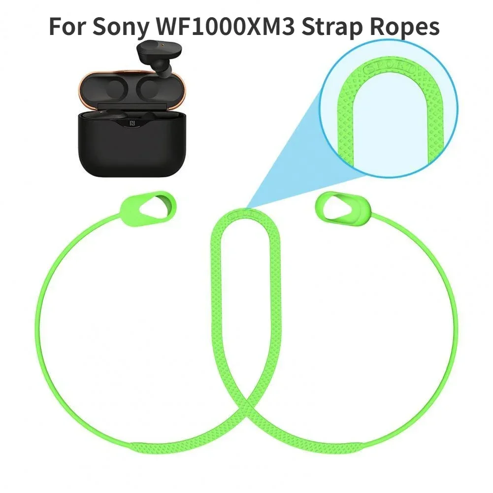 

Anti Lost Strap for Sony WF-1000XM3 Bluetooth Earphone Accessories Strap Ropes for Sports Running Anti Falling Silicone Cords