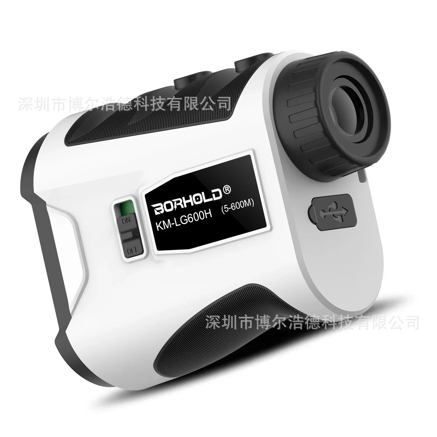 New laser rangefinder multifunctional flagpole locking vibration with slope switch magnetic suction