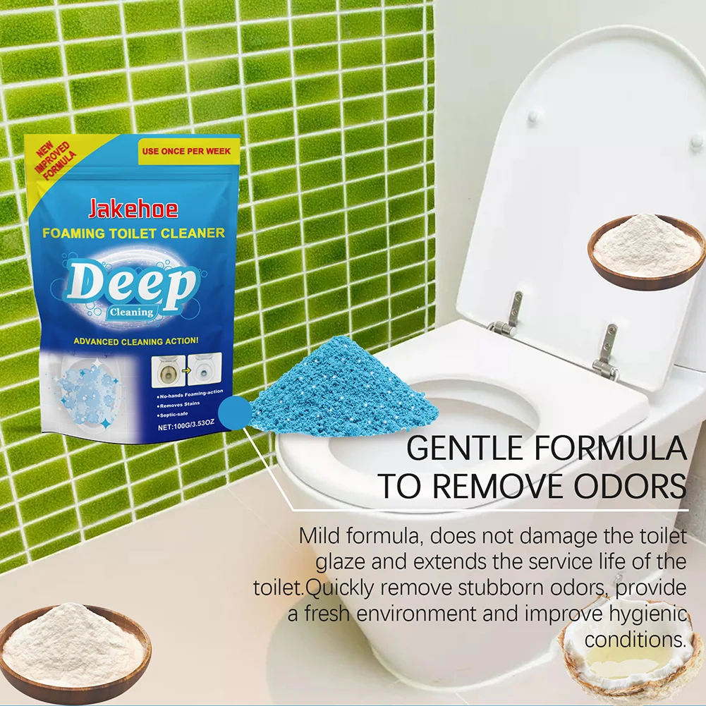 Toilet Cleaner For Toilet Bowl Easy Powerful Cleaning Powder For Office Use