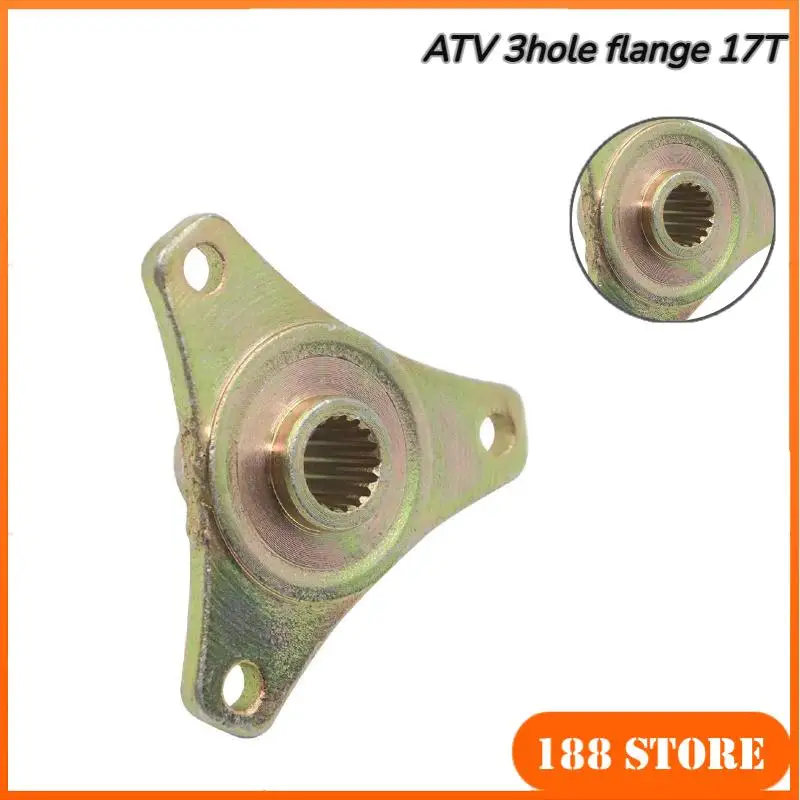 

17 Teeth 3 Hole Rotating Flange – Modified Beach Car ATV Electric Vehicle Rear Wheel Drum Core Fixed Seat & Hub Seat