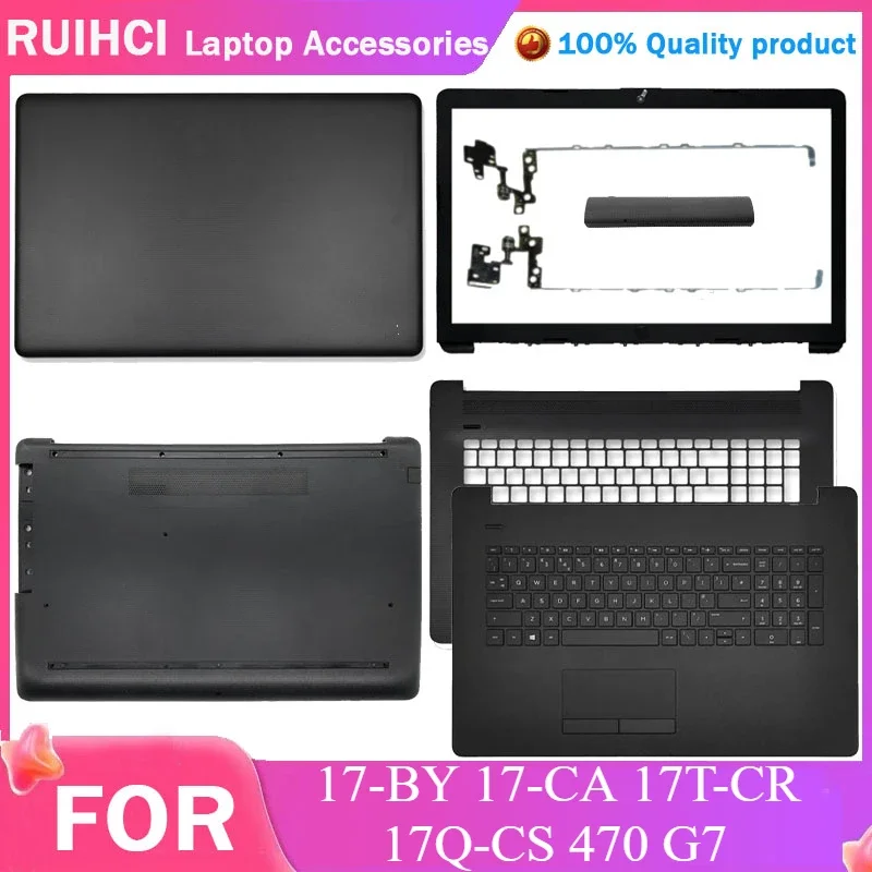 

For HP 17-BY 17-CA 17T-CR 17Q-CS 470 G7 L22504-001 Black Laptop Top Original NEW Case LCD Back Cover/Bezel/Palmrest/Bottom Case