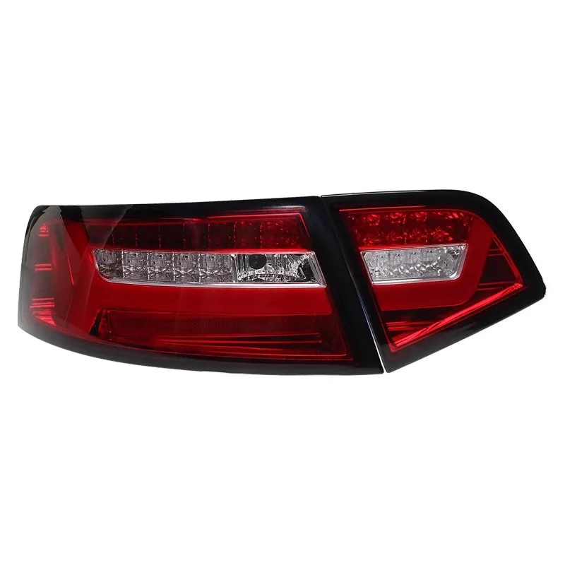 Suitable for Audi A6L  09-12 Tail Light Assembly Modified LED Driving Light Flowing Turn Signal Rear Tail Light