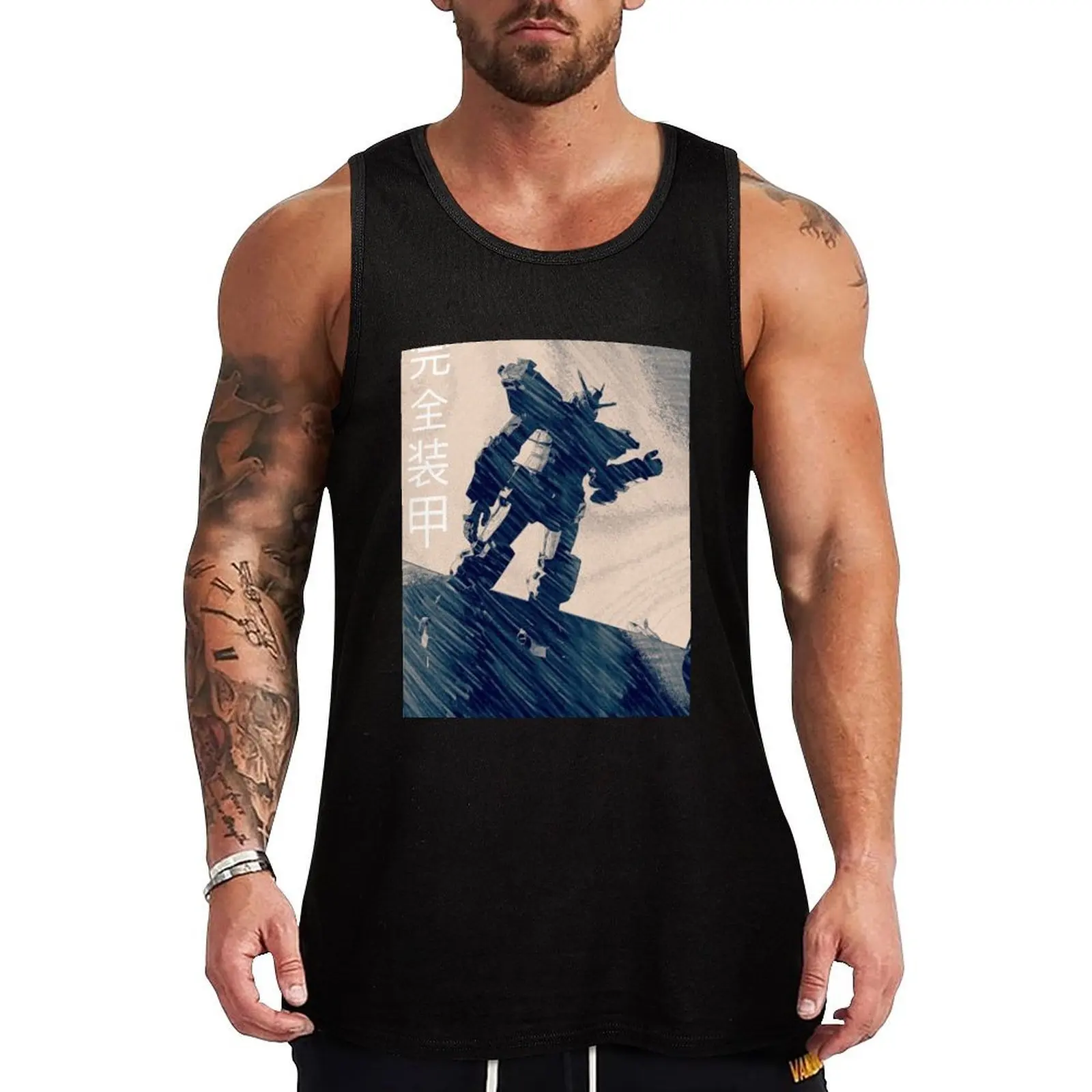 

Full Armor Tank Top men clothing Men's clothing bodybuilding t-shirt mens gym clothes
