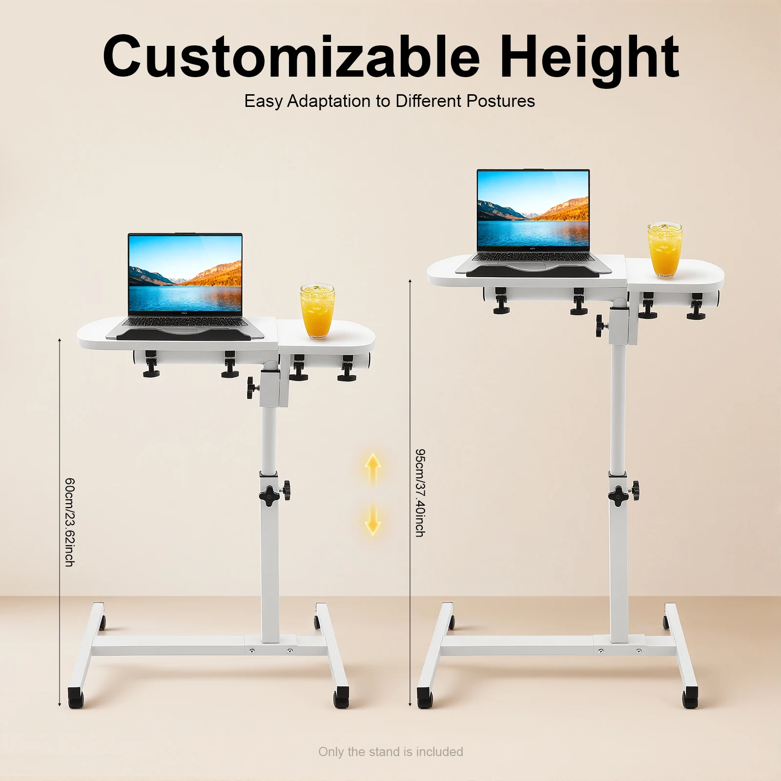 Adjustable Rolling Laptop Desk - đánh giá và giá Laptop Accessories Officeworks