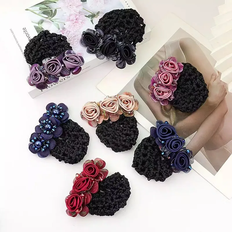 

Professional Hair Accessory Set Suitable for Flight Attendants, Nurses, and Bank Tellers