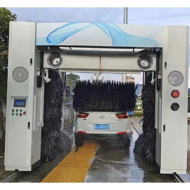 Commercial Gantry Automatic Car Washing Machine Custom Brush Design Multi Vehicle Adaptation Sedan SUV MPV Automotive Equipment