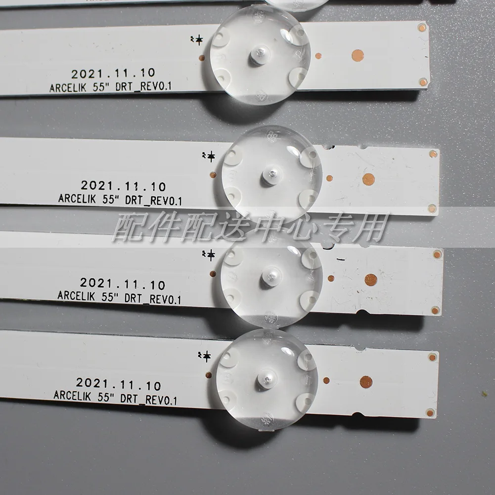 9Pcs x LED Backligh Strips for ARCELIK 55'' DRT_REV0.1 A55L87405B 55GUB8852 55GUW8867 55VLX7810BP ZVB65600-AA