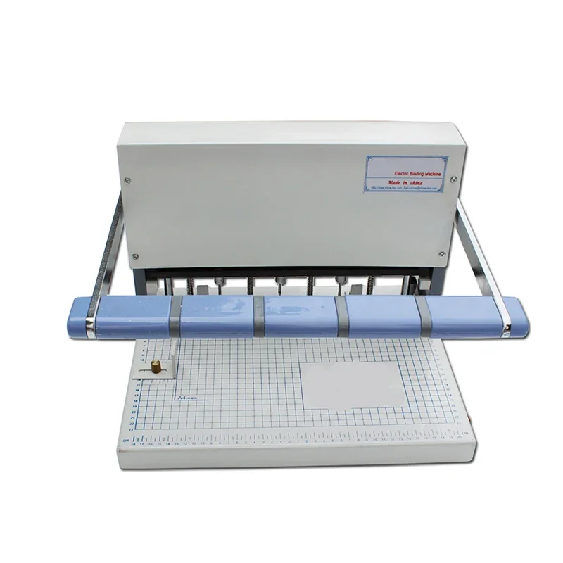 Three-hole Electric Punching Machine XD-S40 Personnel File Punching and Binding Machine Heavy-duty Drilling Machine