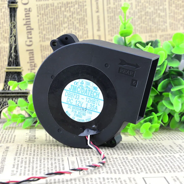 

ORIGINAL JMC DB9733-12HBTL DC12V 1.35A 9733 I FAN