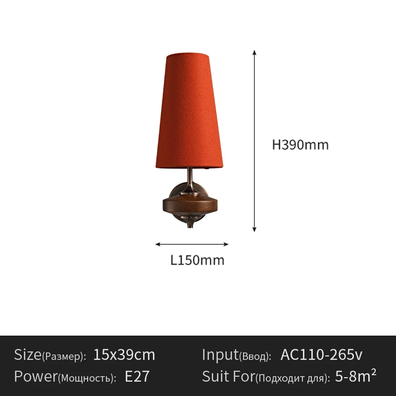 Franse vintage massief houten wandlamp luxe retro nachtkastje blaker licht slaapkamer woonkamer sfeervergrond trapverlichting