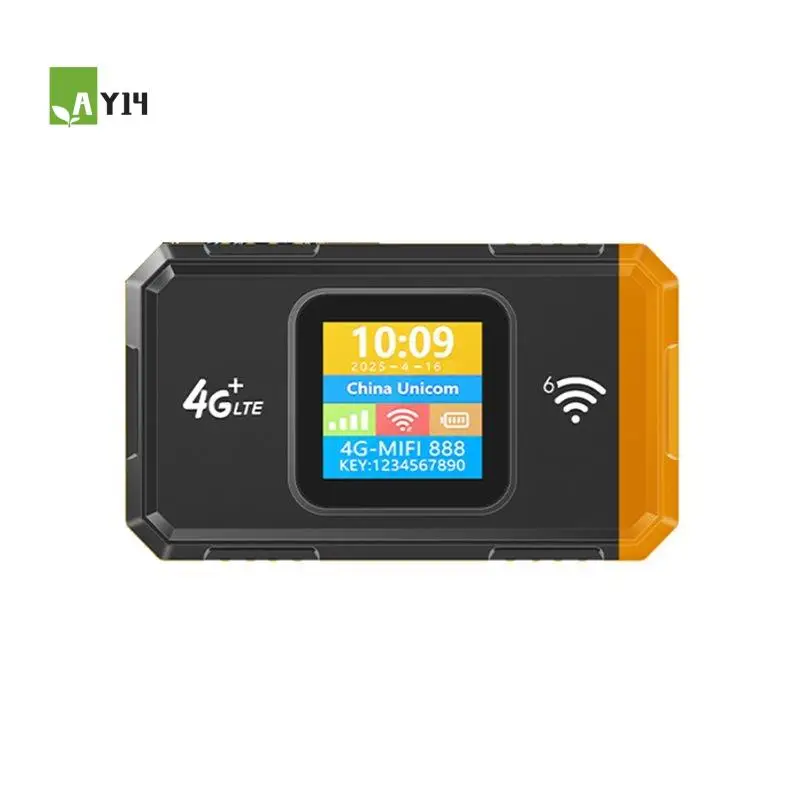 

Портативный Wi-Fi роутер AY14 -4G LTE, 150 Мбит/с, с питанием от USB, мобильная точка доступа с LCD-дисплеем для путешествий по Европе, до 16 устройств