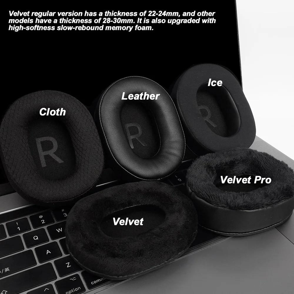 Almohadillas para auriculares BASEUS Bowie 10 MAX ANC D03 D05 almohadillas de repuesto tela de malla cubiertas de memoria esponja proteína suave