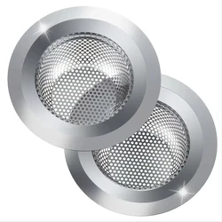 1/2pcs Kitchen Sink Strainer, Stainless Steel Sink Drain Strainer, Food Catcher For Most Sink Drains,