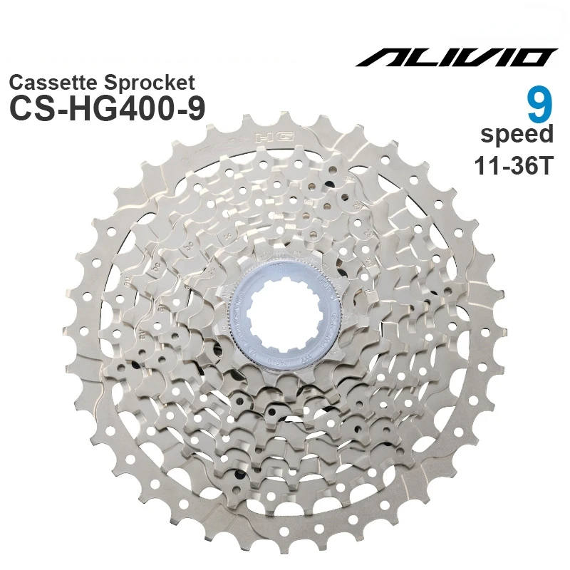 9-speed Flywheel SM HG400 9v Cassette Sprocket 9S HYPERGLIDE - Trekking 11-25T 11-28T 11-32T 11-34T 11-36T 12-36T Original