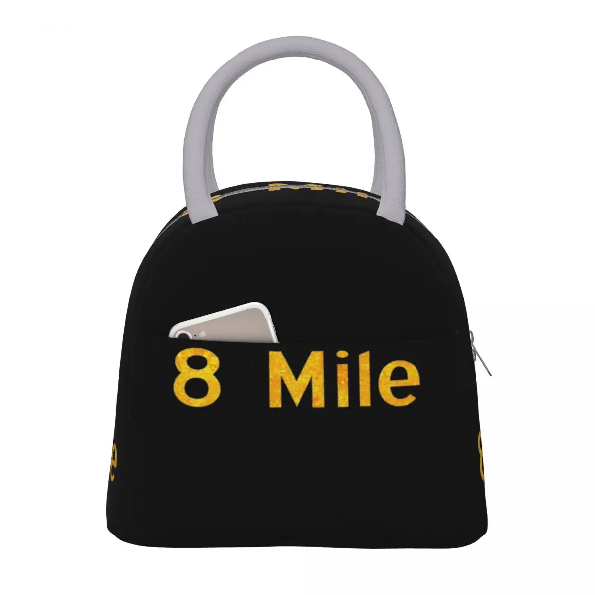 

8Mile 8 Mile Eminem Old Eminem Stuff Insulated Lunch Bag Food Container Portable Thermal Cooler Lunch Boxes For Picnic