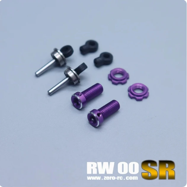 1/28 1/24 RC CAR Exhaust Metal Shock Absorber for RW00S RW00SR ZERORC