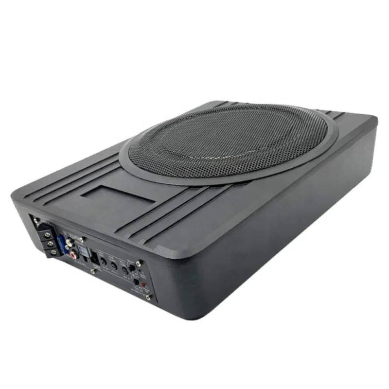 

Hig Quality 8 Inch 10 Inch Under Seat Car Subwoofer 600W Active Slim Subwoofer Pure Bass Aluminum Car Underseat Subwoofer