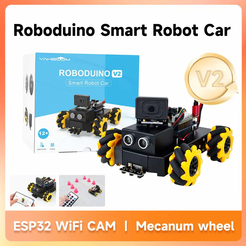 4WD Mecanum Robot Car Kit for Arduino ESP32