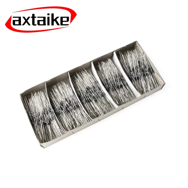 20PCS UF4001 UF4002 UF4003 UF4004 UF4005 UF4006 UF4007 UF5404 UF5408 Diode Assortment DO-41/27 Ultra Fast Recovery