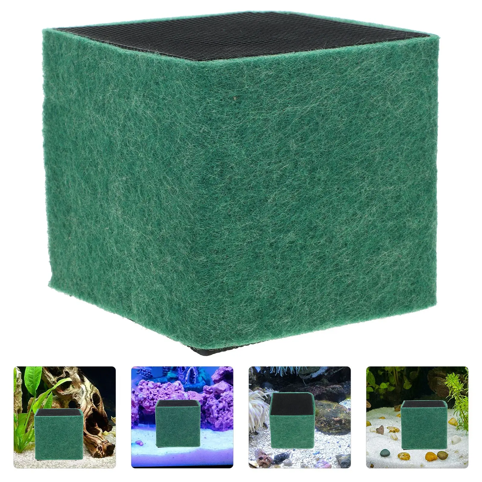 

10X10cm Aquarium Filter Media Activate Carbon Cube Filter Replaceable Aquarium Fish Tank Water Cleaning Adsorption Impurities