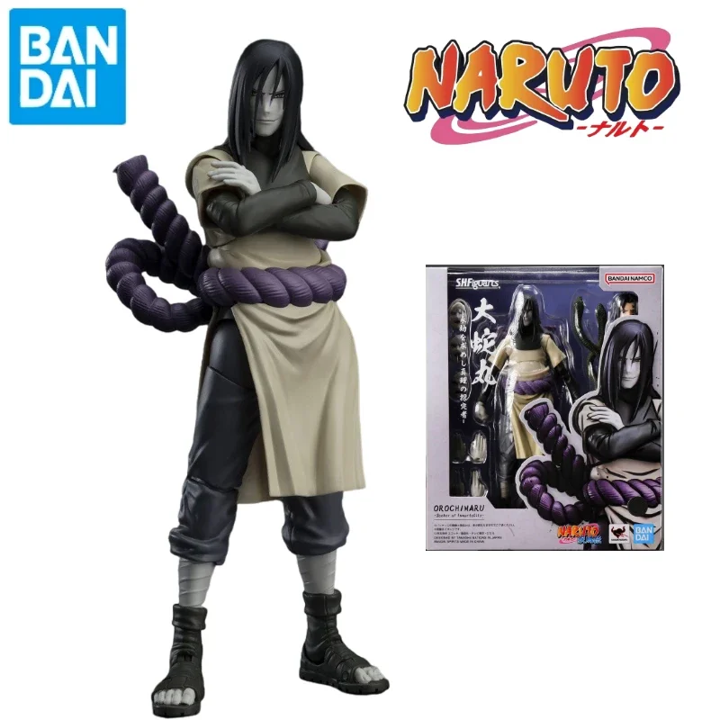 

In Stock Bandai S.H.Figuarts Naruto Orochimaru, The Eternal Seeker of Truth, Action Figure Toy Series Collection