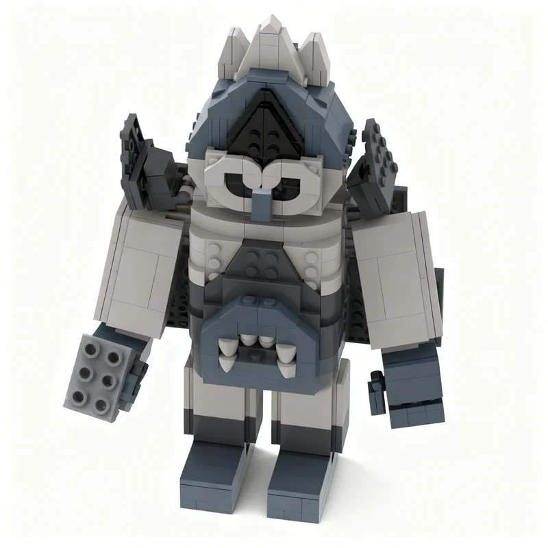 614pcs MOC Other Deltarune Spades King Model Christmas Gift Collectible Home Decoration And For Lovers Art Craft