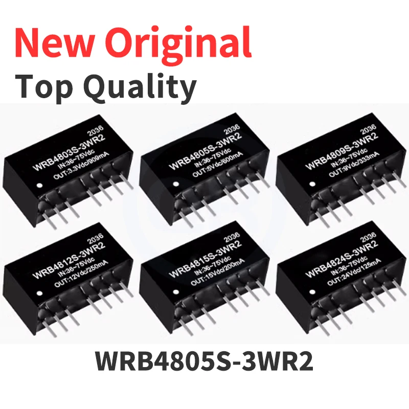 

1 Piece WRB4803S-3WR2 WRB4805S-3WR2 WRB4809S-3WR2 WRB4812S-3WR2 WRB4815S-3WR2 WRB4824S-3WR2 New Original