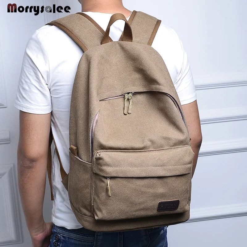 Unisex School Backpack Men Backpack Male Bag Canvas Bags Casual Shoulder Bags Korean Version of Schoolbags mochilas