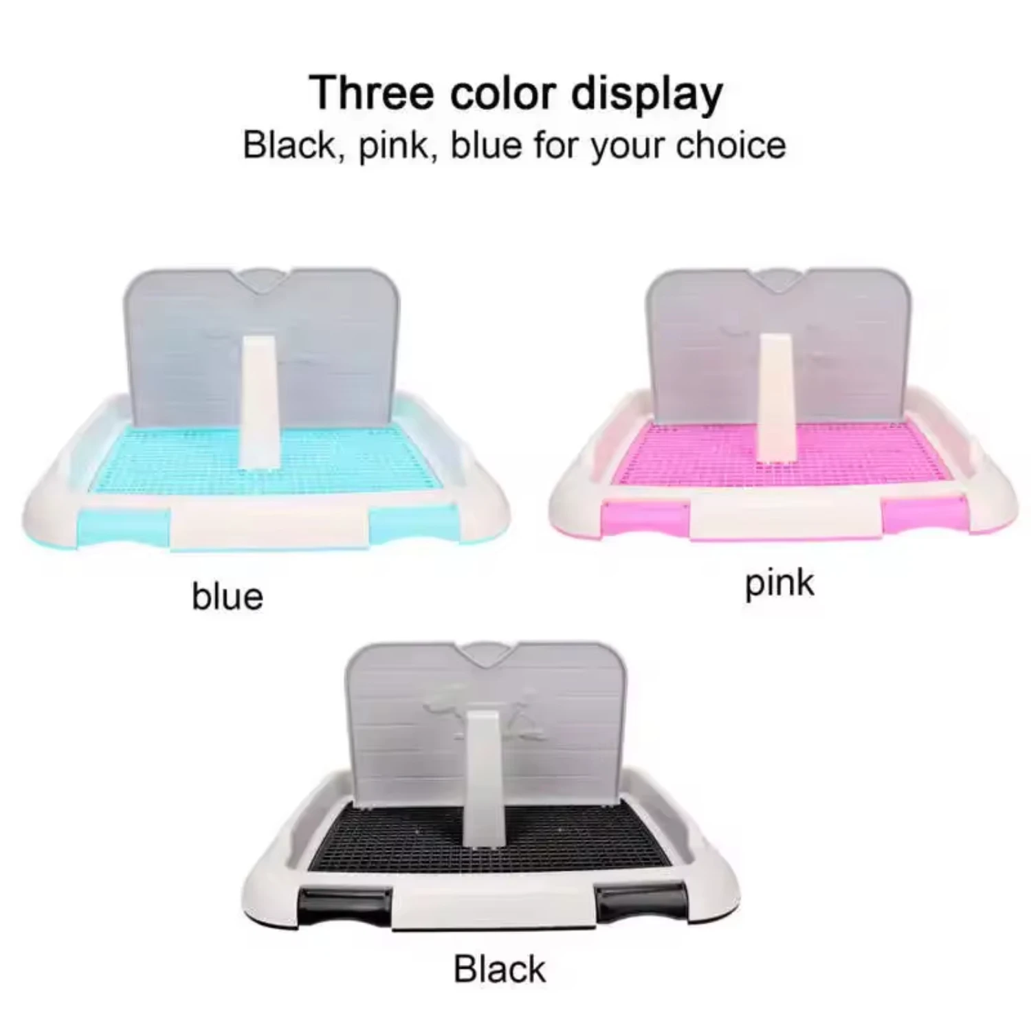 

Small Dogs Under 15 Pounds Simulated Wall Pet Dog Toilet Puppy Training Urination Potty Tray Efficient Indoor Training of Yo