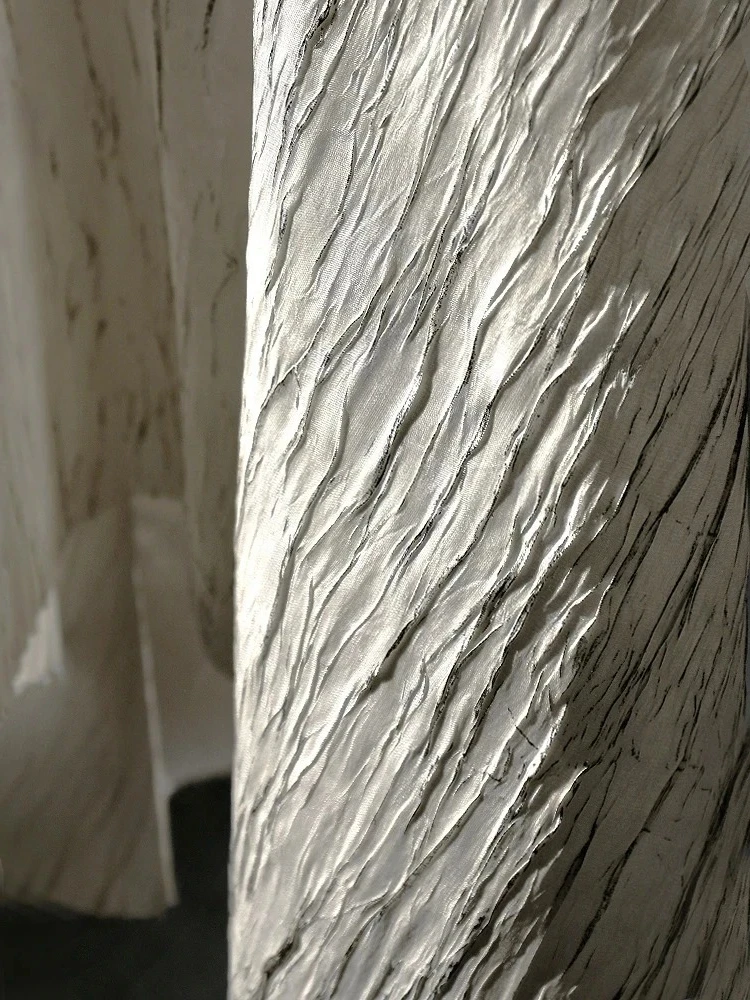 

Environmentally Friendly Cracked Pleated Fabricfor Tree Patterned Clothing Designer Fabrics By The Yard Cloth Apparel Diy Sewing