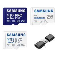 SAMSUNG EVO Plus Micro SD Card 128GB 64GB U3 C10 Pro Plus Memory Card 32GB 256GB 512GB 4K V30 TF/SD Cards For Phone Drone Camera