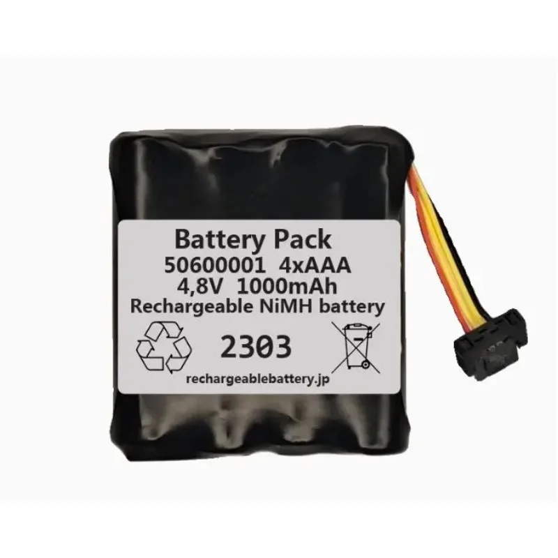 New 50600001 for OPTOMED SMARTSCOPE M5 Fundus Camera Battery 4.8V 1000mAh