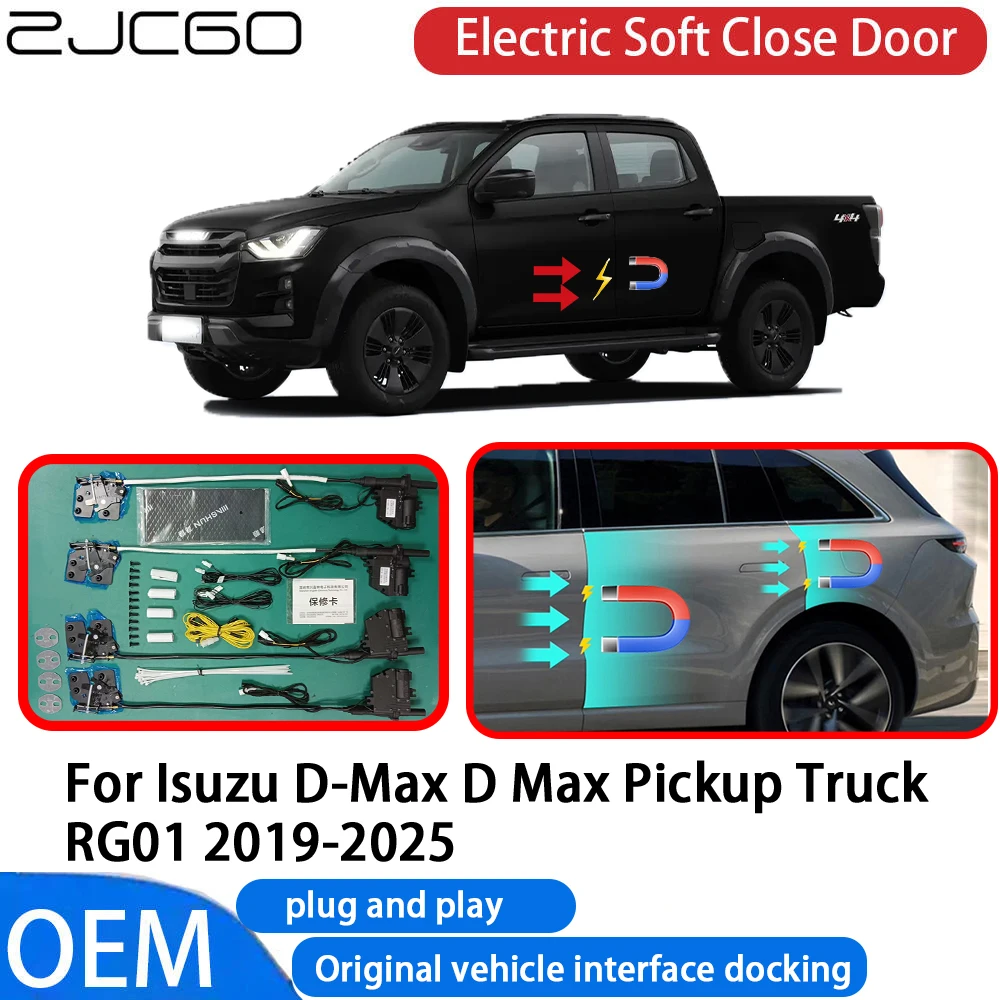 

for Isuzu D-Max D Max Pickup Truck RG01 2019-2025 Car Automatic Electric Soft Close Door Closer System OEM Plug and Play
