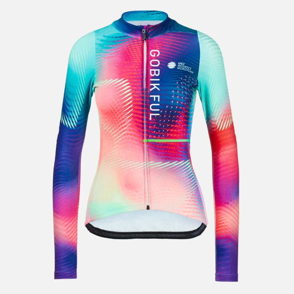 GOBIKFUL High Quality Pro Cycling Jersey Men Woman Breathable Bicycle Clothing Team Road MTB Bike High-end Simple Long Sleeve