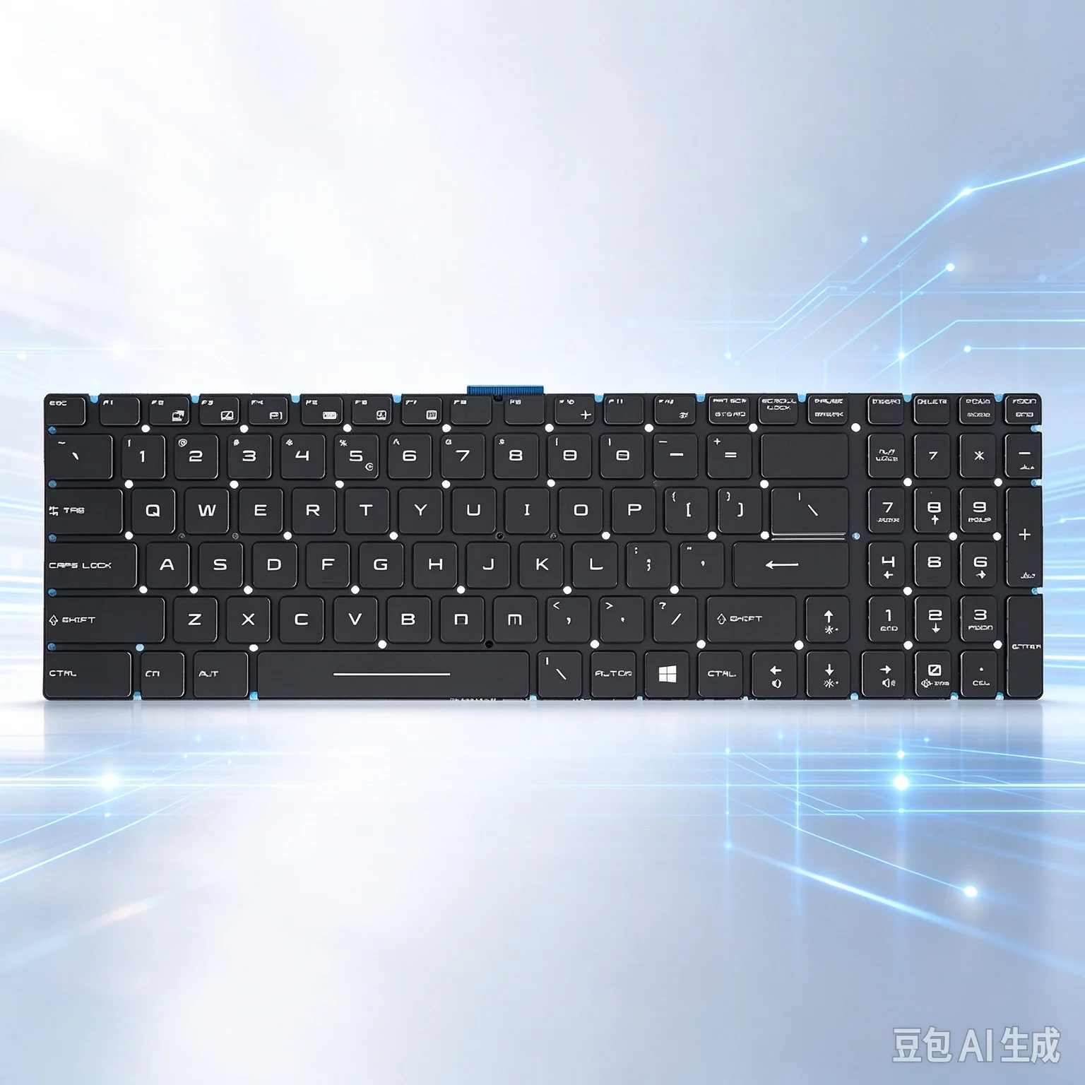 Replacement Laptop Keyboard for MSI MS-17C5 MS-17C1 MS-16K5 GE63 GP75 GE73 GP73
