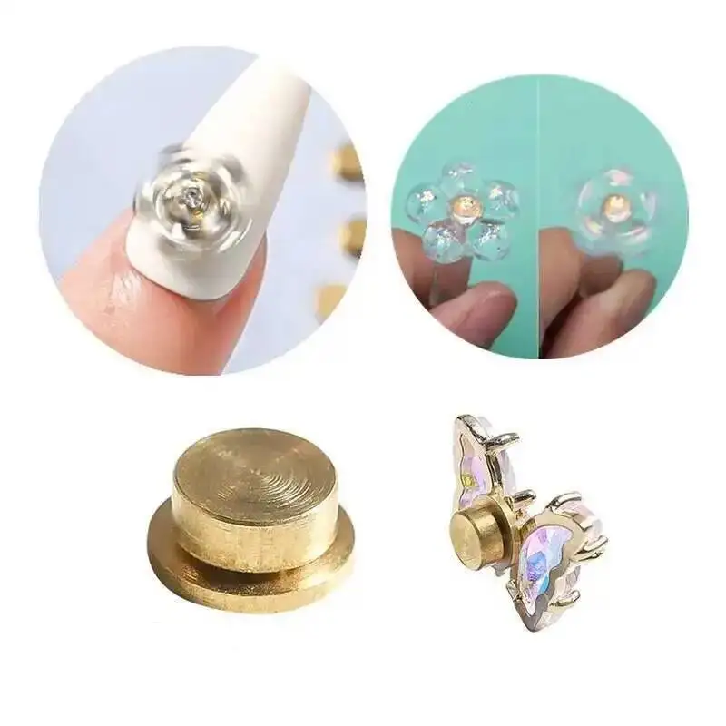 10piece Mini Rotating Bearings Nail Art & Mobile Phone Case DIY Accessories Jewelry Findings Handmade Decorative Elements