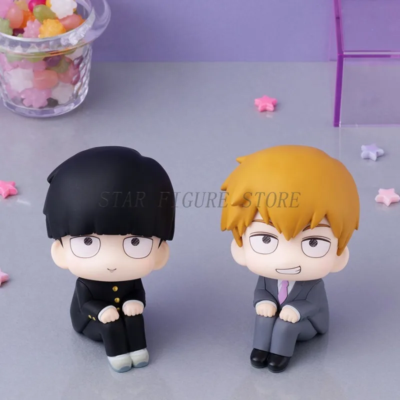 Фигурки Mob Psycho 100 Kageyama Shigeo Reigen Arataka Фигурка ПВХ Коллекция Look Up Mobu Saiko Hyaku Фигурка Модель игрушки