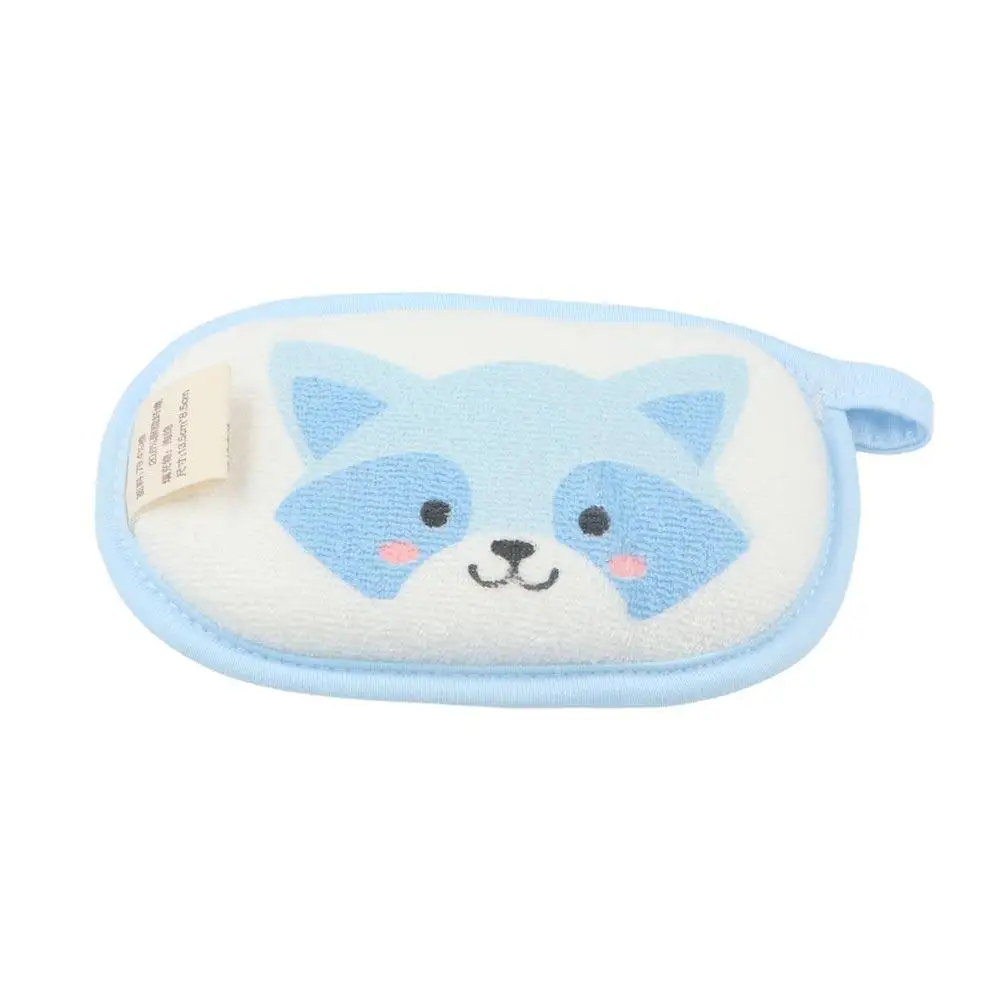 Spazzola per la pulizia della doccia Animale del fumetto per bambini Bambini piccoli Scrubber per il corpo Baby Shower Spugna per la pulizia Spazzola per asciugamani Spa Schiuma