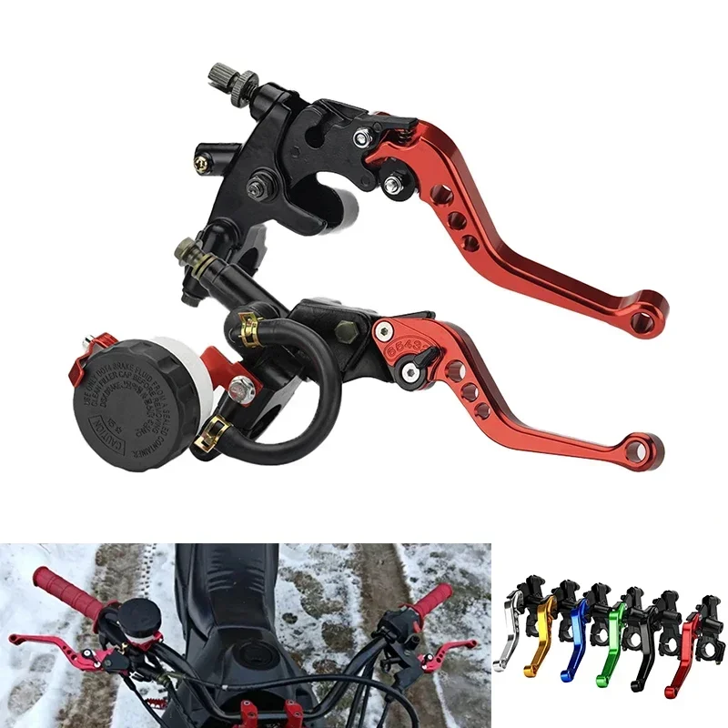 

7/8 "22 мм мотоциклетный тормозной насос сцепления, рычаг гидравлического главного цилиндра для Honda Kawasaki Suzuki Yamaha, универсальные аксессуары