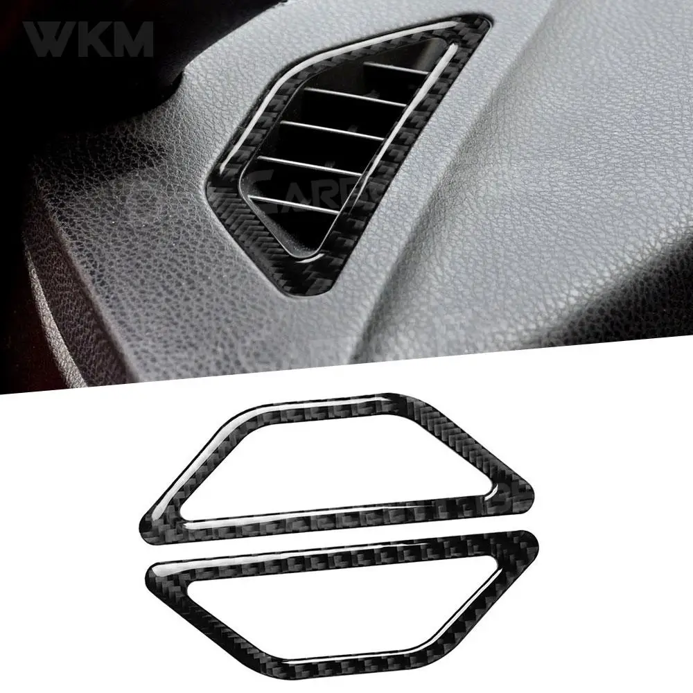 

Carbon Fiber Car Dashboard Side AC Outlet Air Vent Trim Frame Cover Stickers For Toyota GT86 FT86 ZN6 Subaru BRZ 2013-2020