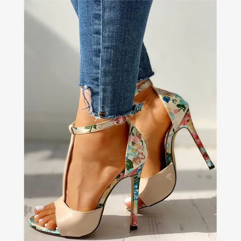 209 واي فاي جديد كعب عالي للغاية كعب أزرق ثي مقاس كبير صنادل مفتوحة من الأمام للنساء oes Roman Sle بقصة منخفضة من مادة EVA...