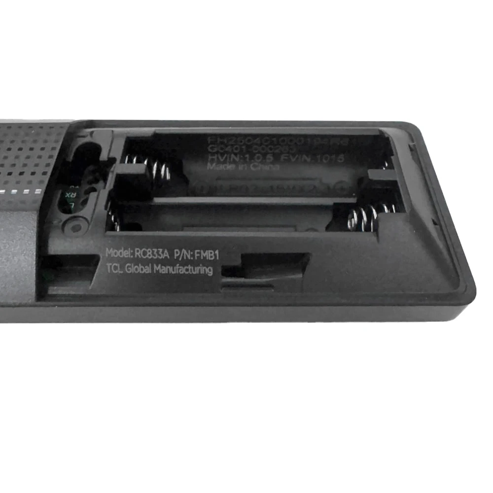 Nuevo Control remoto por voz Original RC833A FMB1 Compatible con TCL 2025 Premium QD Mini-LED 4K LED TV C6K C7K C71K C8K