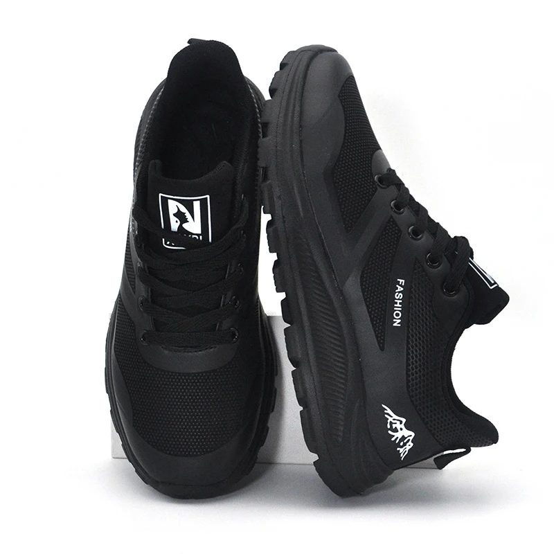 

Men Hiking Shoes Lightweight Breathable Mesh Lace-up Trekking Male Outdoor Climbing Sneakers for Men Casual Walking Shoes
