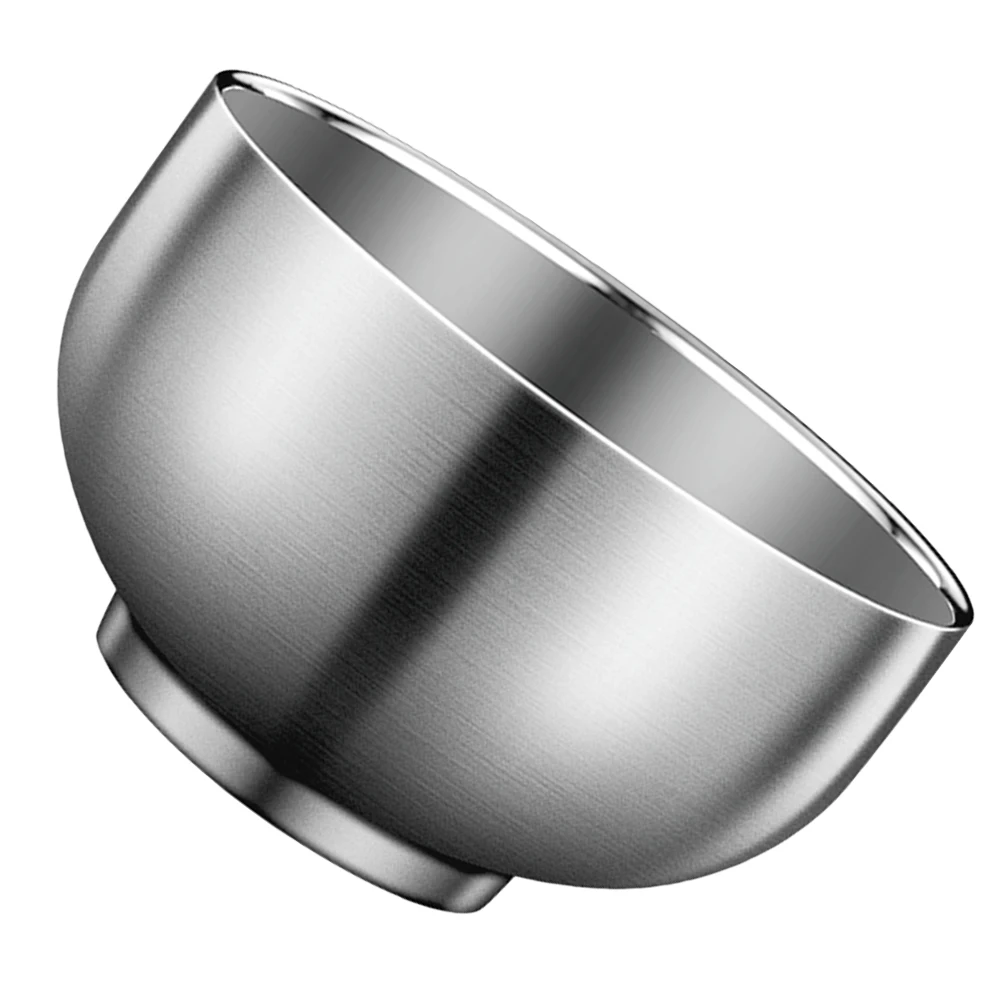 

Stainless Steel Bowl 1PC Kitchen Supplies Noodle Bowls Soup Salad Serving Food Storage Household Restaurant Use