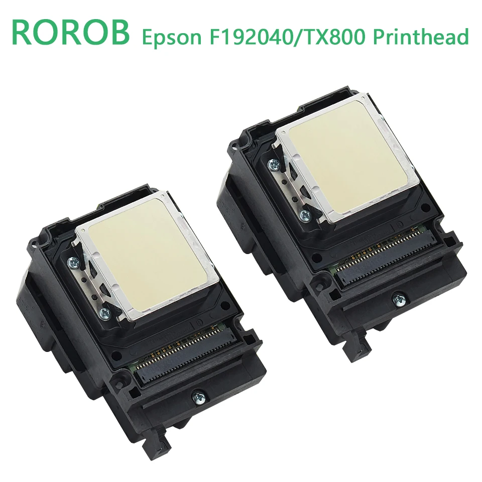 Imagem -05 - Epson F192040 Cabeçote se Encaixa uv Eco Solvente Impressora Cabeça para Epson Tx800 Dx8 Dx10 Impressora Piezoelétrica Original Brand New